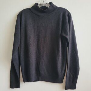 DressBarn Black Crew Neck Small Sweater